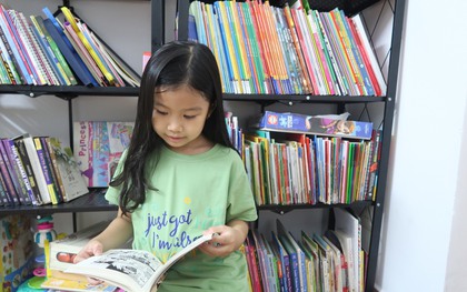 Bà mẹ ở TP.HCM nhận "bão like" vì mở phòng đọc miễn phí cho trẻ em: Bật mí bí quyết giúp con mê sách từ năm 2 tuổi