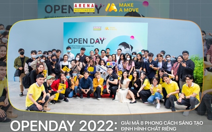 Giải mã 8 phong cách nghệ thuật sáng tạo tại Arena Open Day 2022