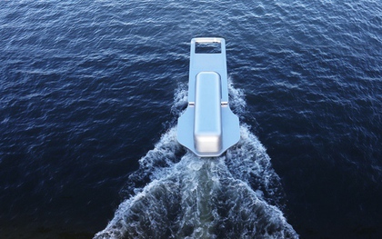 Đỉnh cao thiết kế Nhật Bản: Chiếc thuyền giống y như phéc-mơ-tuya mở khóa mặt nước