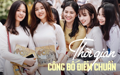 NÓNG: Lịch công bố điểm chuẩn trúng tuyển vào các trường Đại học, Cao đẳng năm 2022