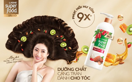Không còn lo tóc "đói" dưỡng chất, chăm tóc khỏe mượt chuẩn Hoa hậu Lương Thùy Linh
