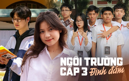 Ngôi trường cấp 3 có cảnh quan đẹp nhất Hà Nội