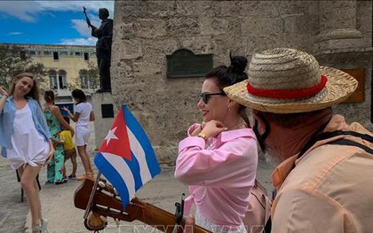 Lượng khách du lịch tới Cuba tăng vọt trong 7 tháng đầu năm