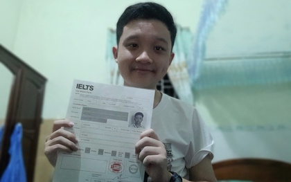 Không học thêm, nam sinh Bình Định đạt 8.0 IELTS trong lần thi đầu tiên