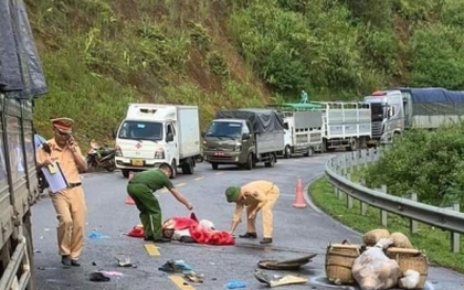 Tai nạn nghiêm trọng trên đèo Pha Đin khiến một người tử vong