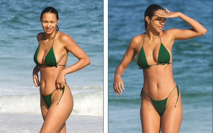 Siêu mẫu Lais Ribeiro đẹp như mộng ở biển