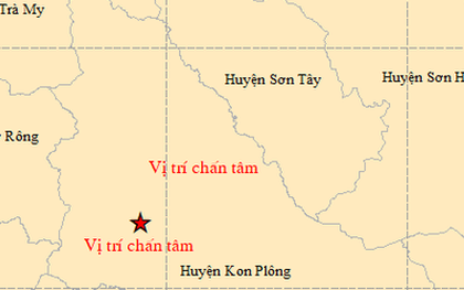 Sáng sớm nay, động đất lại rung chuyển Kon Tum