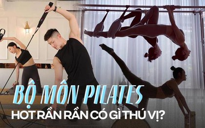 Từ người nổi tiếng đến dân văn phòng rủ nhau tập Pilates