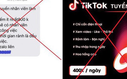 Tham gia kiếm tiền trên ứng dụng TikTok, một phụ nữ bị lừa gần 300 triệu đồng