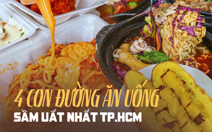 4 con đường ăn uống sầm uất bậc nhất TP.HCM: Đủ các món từ mặn đến ngọt, dạo 1 vòng là “no lặc lè”