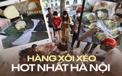 Hàng xôi xéo từng khiến người nước ngoài "hoa mắt" vì cách gói xôi "nhanh như múa" bây giờ ra sao?