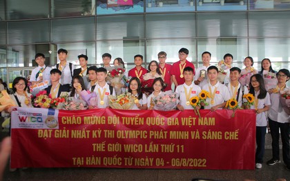 Đoàn Việt Nam “gặt vàng” nhiều chưa từng có tại Olympic Phát minh và Sáng chế