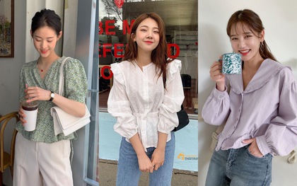 13 mẫu áo blouse đáng sắm nhất mùa Thu