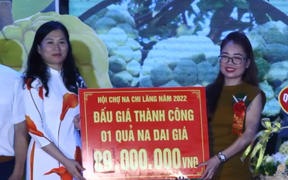 Vì sao 3 quả na có giá tới 159 triệu đồng?