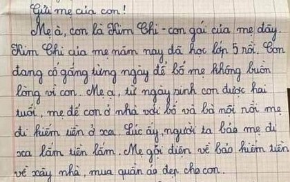 “Ngày thông báo họp phụ huynh con cũng khóc mẹ à”