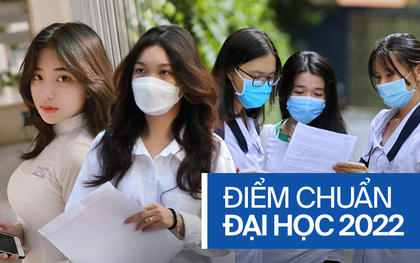 TỔNG HỢP: Điểm chuẩn năm 2022 của gần 120 trường đại học trên toàn quốc