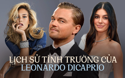 Tài tử đào hoa Leonardo DiCaprio hẹn hò toàn mỹ nhân không quá 25 tuổi