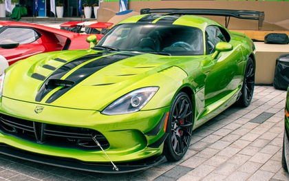 ''Siêu rắn" Dodge Viper ACR Snakeskin độc nhất Việt Nam: Giới hạn 31 chiếc trên toàn thế giới, có tiền cũng khó mua