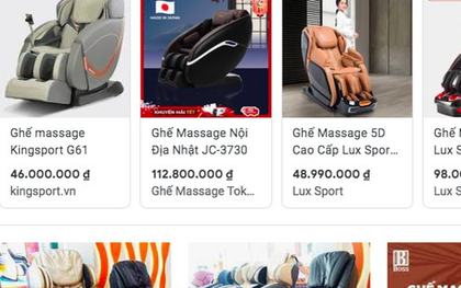 Ghế massage Trung Quốc loạn giá, Bộ Tài chính nói gì?