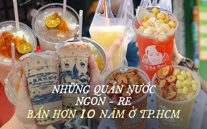 4 quán nước bán hơn chục năm ở TP.HCM: Vẫn giữ nguyên hương vị, khách xếp hàng dài chờ mua