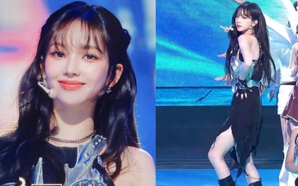 Bản lĩnh như Karina: Bung đế boots nặng trịch vẫn trình diễn hết mình, mượt đến nỗi netizen không hề nhận ra