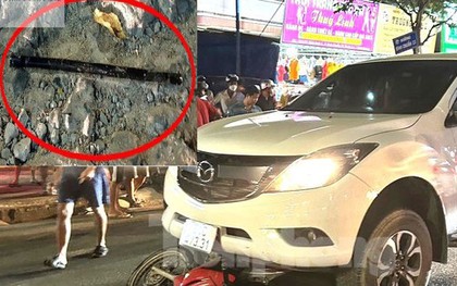 Kéo lê xe máy sau tai nạn, tài xế ô tô ở Bình Dương dùng hung khí tấn công người truy đuổi