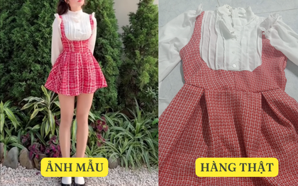 Mua váy diện Tết ở shop online trên mạng, cô gái nhận cái kết "đắng"