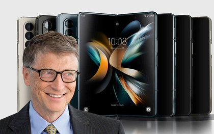 Bill Gates tiết lộ lý do thích dùng Samsung Galaxy Fold 4 mỗi ngày thay vì smartphone màn hình gập của Microsoft