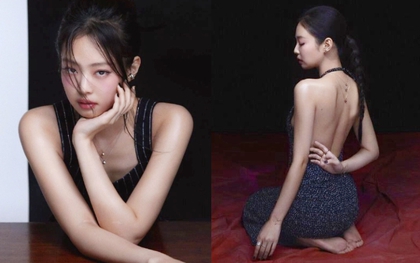 Jennie (BLACKPINK) "bắn ảnh" siêu đỉnh trên tạp chí Vogue: Hiếm ai chỉ khoe lưng thôi cũng sexy "xịt máu mũi" đến thế này!