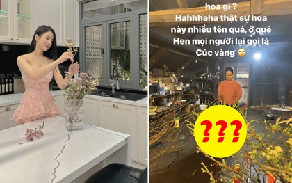 Sao Việt thi nhau khoe thú chơi hoa ngày Tết: H'Hen Niê gây ấn tượng với loại hoa cúc "lạ"