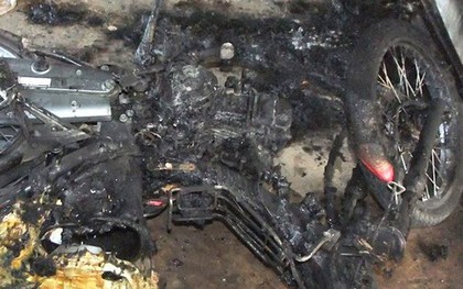 Giận vợ, chồng đốt xe máy làm cháy nhà trọ ở Bình Dương