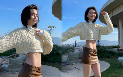 Mai Davika mặc crop top khoe eo thon, netizen lại hốt hoảng vì 1 vấn đề đáng báo động