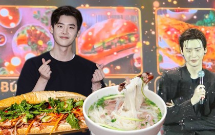 Lee Jong Suk quá say mê món Việt: thích ăn bánh mì và phở nhất, muốn thử món cơm tấm trứ danh mà fan gợi ý