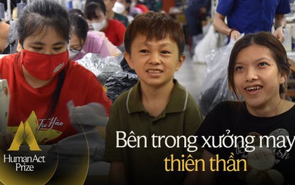 Những mẩu chuyện đáng yêu bên trong xưởng may "thiên thần", nơi một cặp đôi "tí hon" đã nên duyên vợ chồng