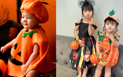 Con các tuyển thủ tưng bừng đón Halloween