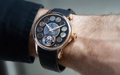 Không gắn kim cương hay đá quý, chiếc đồng hồ này vẫn có giá gần 6 tỷ đồng, ghi danh Guinness vì kỷ lục "ngoài hành tinh" độc nhất vô nhị