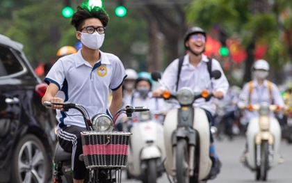 Học sinh THCS tại Nam Định không được tự đi xe máy điện đến trường