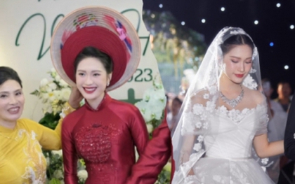 2 thái cực trái ngược giữa nhà Đoàn Văn Hậu và bố mẹ Doãn Hải My, cô dâu được khen vì luôn thể hiện EQ 1000 điểm