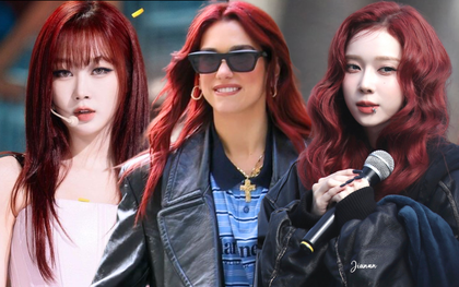 Tóc đỏ bỗng hot lại, từ sao Hollywood đến idol Hàn đều lăng xê tích cực