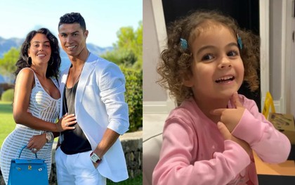 Ronaldo nhận 11 triệu lượt thả tim khi đăng bài mừng sinh nhật thiên thần nhỏ, dân mạng đều nói một điều khi nhìn ảnh hai bố con