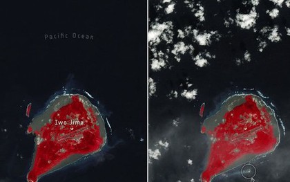 Xuất hiện một hòn đảo mới ngoài khơi Nhật Bản sau khi núi lửa phun trào
