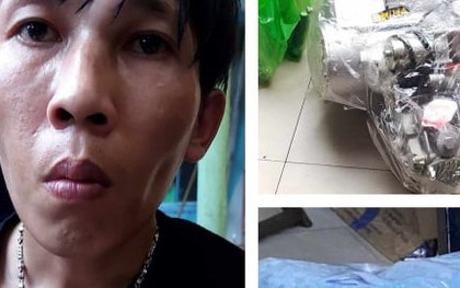 Giấu 2.000 viên thuốc lắc vào lốc xe máy đưa từ Lào về Đà Nẵng