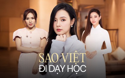 Khi sao Việt đứng trên bục giảng, "soi" thành tích càng thấy phục