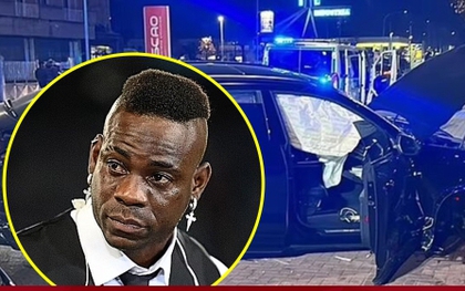 Balotelli gặp tai nạn, xe sang giá 5 tỷ đồng hỏng nặng