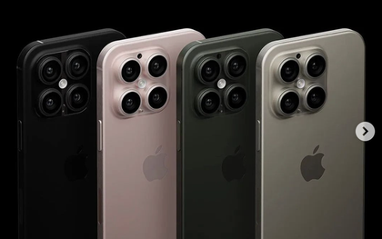 iPhone 16 lộ diện thiết kế mới với 4 camera, thêm màu hồng đẹp không tì vết