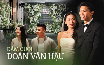 Toàn cảnh đám cưới sang chảnh của Văn Hậu và Hải My ở Hà Nội: Dâu rể visual xịn khỏi bàn, nhiều chi tiết thể hiện đẳng cấp