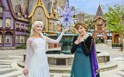 Bên trong công viên đầu tiên trên thế giới lấy bối cảnh từ bộ phim hoạt hình "Frozen"