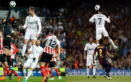 Những pha bật cao nhất lịch sử làng bóng đá: Choáng váng với kỷ lục của Ronaldo