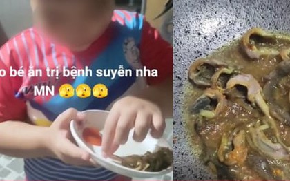 Tranh cãi clip cho trẻ ăn thằn lằn chữa hen trên TikTok, chuyên gia nói gì?