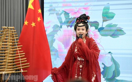 Nữ sinh phát biểu tại cuộc gặp gỡ nhân sĩ hữu nghị và thế hệ trẻ hai nước Việt Nam - Trung Quốc là ai?